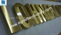 Brass sign letters 1