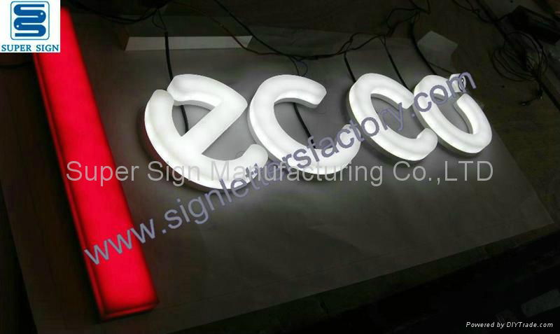 frontlit LED channel letters 5