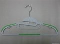 ABS hanger with TPR anti slip-Green