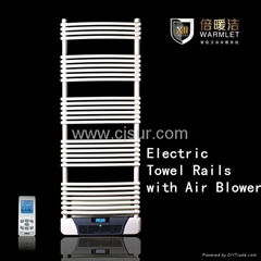 Electric heated towel rails/radiators