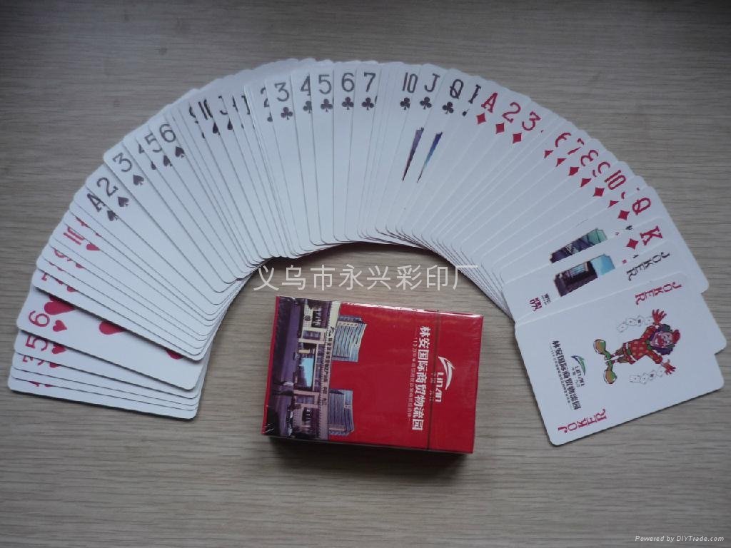 Customized advertising poker card card  3