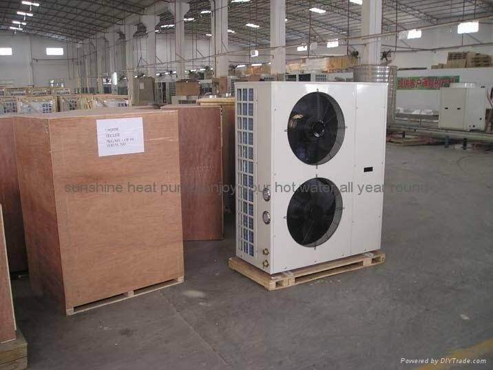 EVI Air source heat pump unit horizontal type low ambient-25C (10KW-31.5KW)