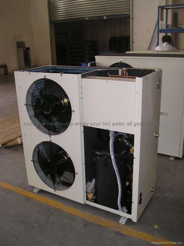 EVI Air source heat pump unit horizontal type low ambient-25C (10KW-31.5KW) 3
