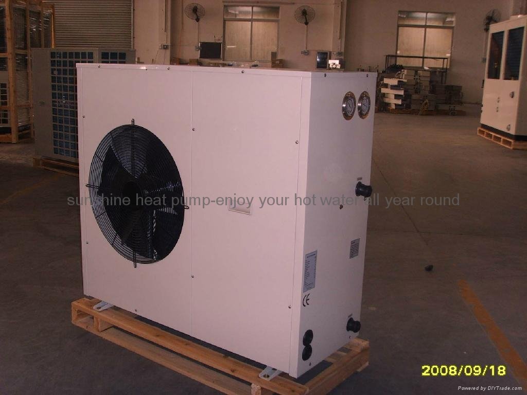 EVI Air source heat pump for radiator/floorheating low ambient-25C (10KW-31.5KW) 3
