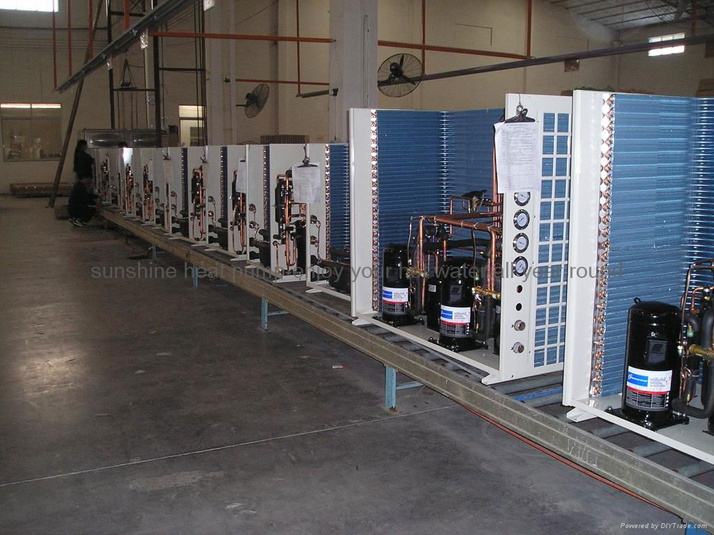 EVI Air source heat pump for radiator/floor/hot water heating -25C (10KW-31.5KW) 2