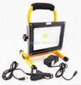 rechargeable work light flood light 20w