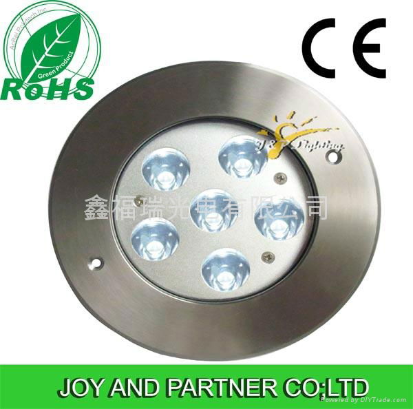 6W LED underground light with plastic sleeve，IP67，CE certificated 