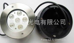 6W LED underground light with plastic sleeve，IP67，CE certificated  2