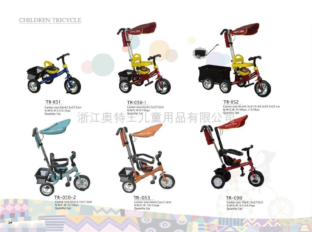 CHILDREN TRICYCLE 2