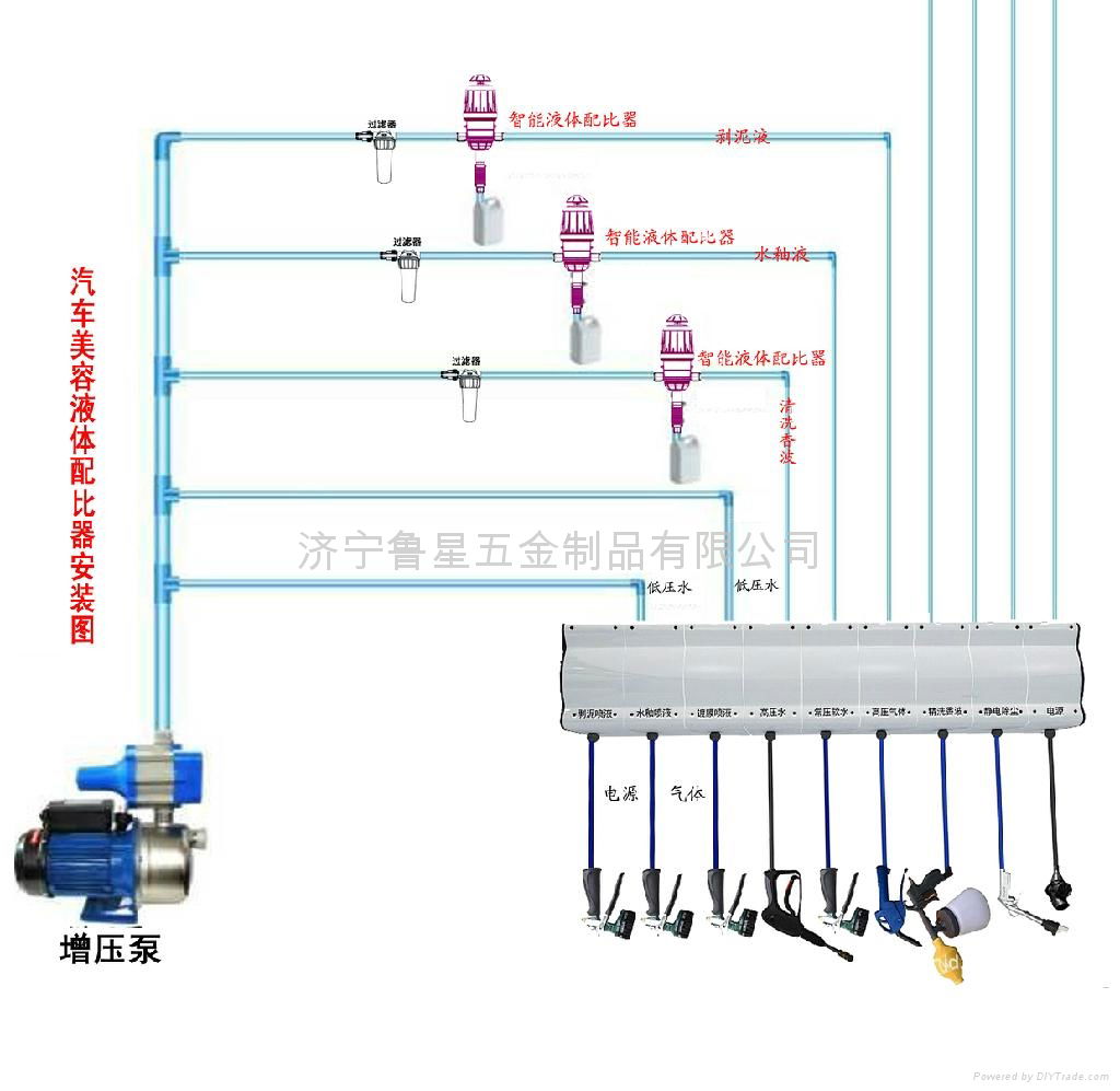 洗車液自動配比器