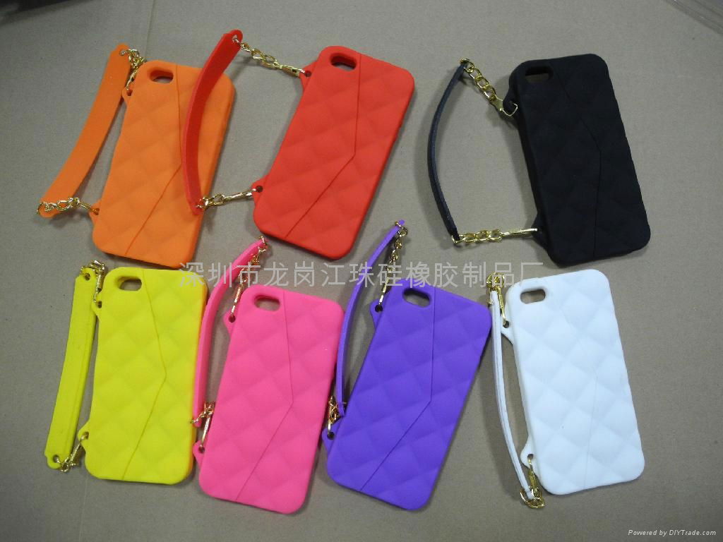 iphone5/5s handsbag silicone case 2