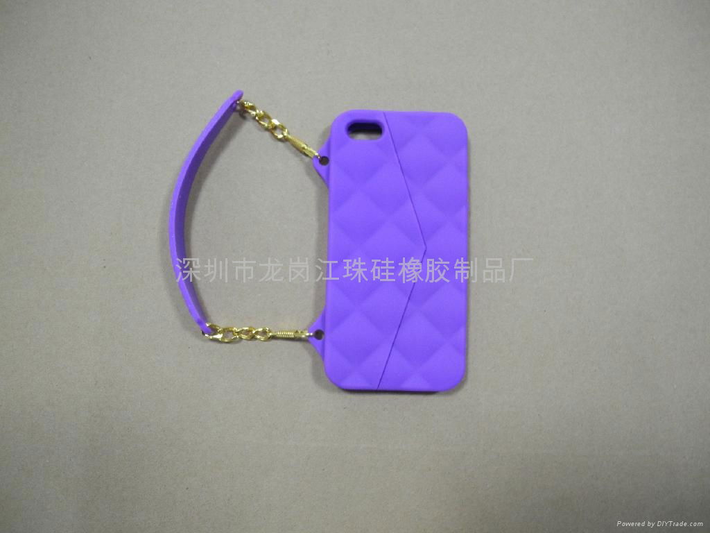 iphone5/5s handsbag silicone case 3