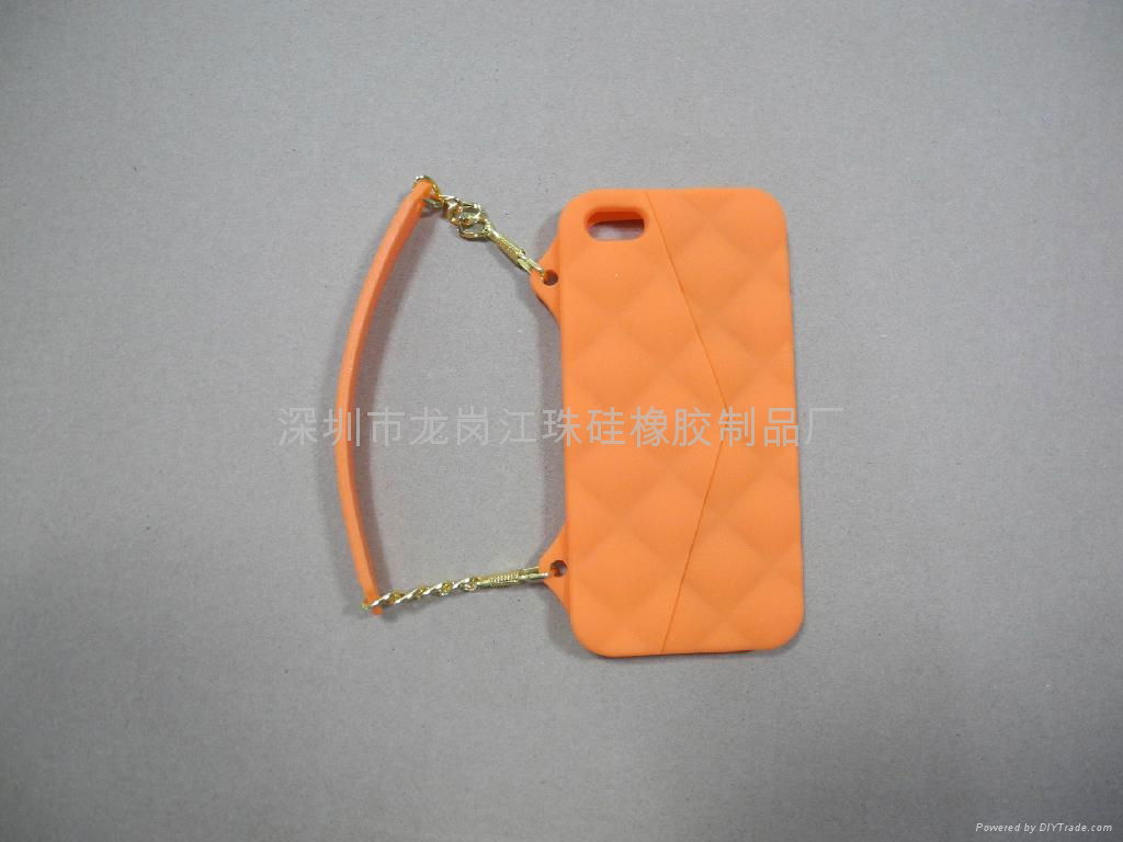 iphone5/5s handsbag silicone case 5