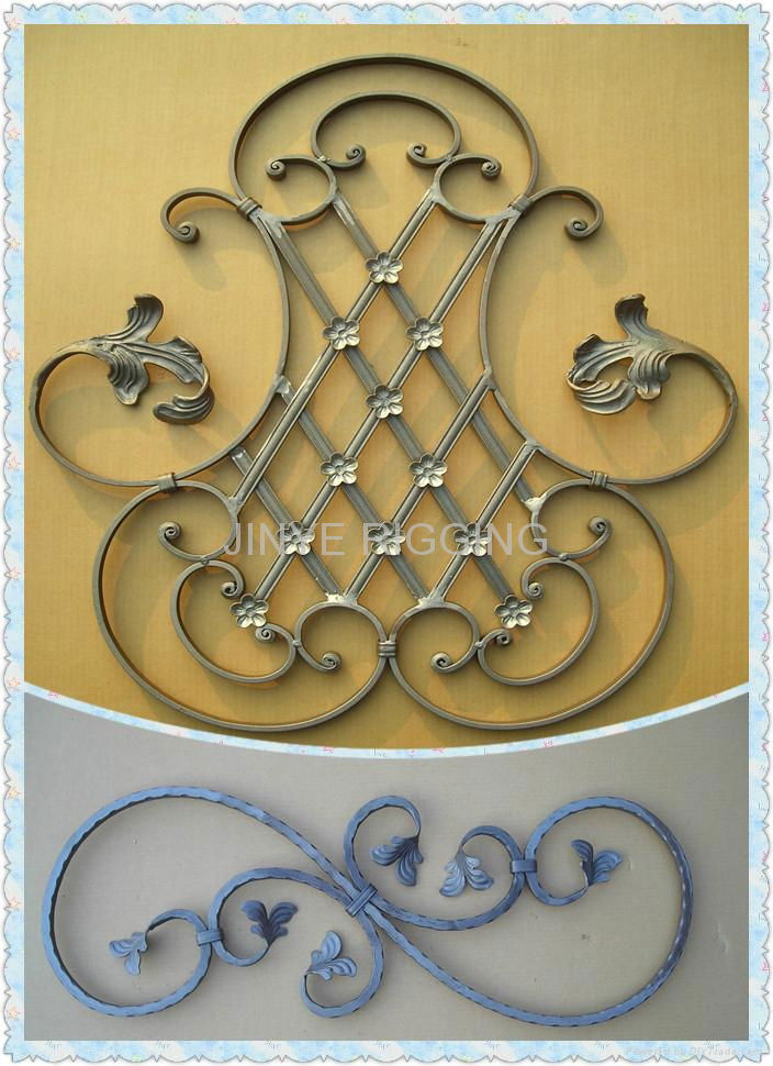 wrought iron panels