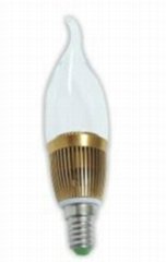 4W Led candle light (multiple watts available)