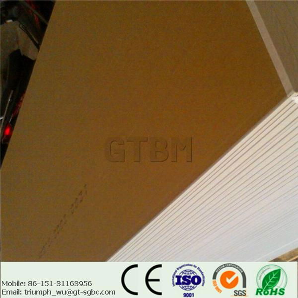 Gypsum board for Russia 1200*2500*9.5/12 2