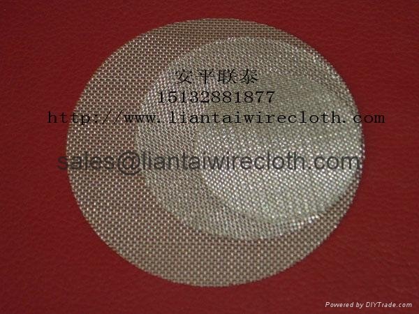 circular dutch weave mesh filters 5