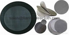 circle filter disc screen