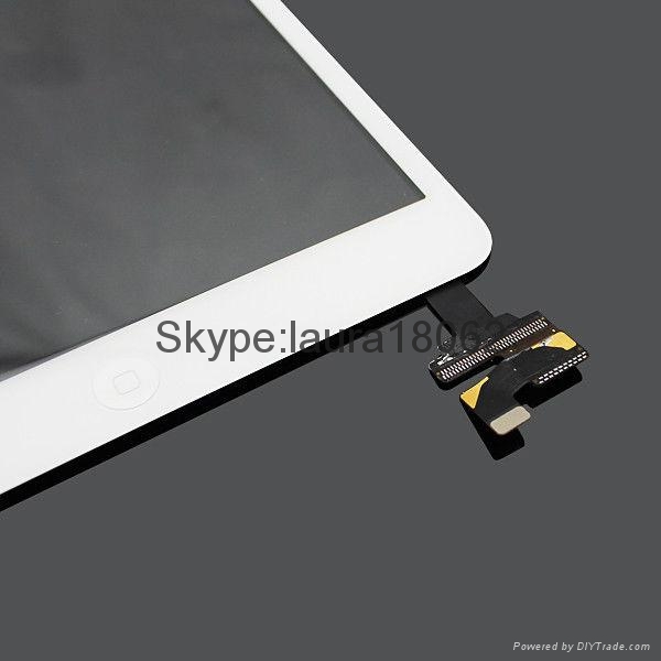 Touch Screen Digitizer with IC Home Button Assembly For iPad Mini