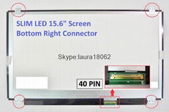 LP156WH3 LTN156AT20 B156XW03 B156XW04 N156BGE-L41 B156XTN03.2