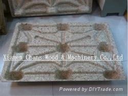 compressed presswood moulded molding wood pallet for sale
