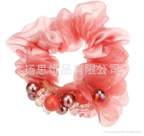 bright-coloured comfortable headdress flower for hair tieing  2