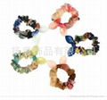 bright-coloured comfortable headdress flower for hair tieing  5