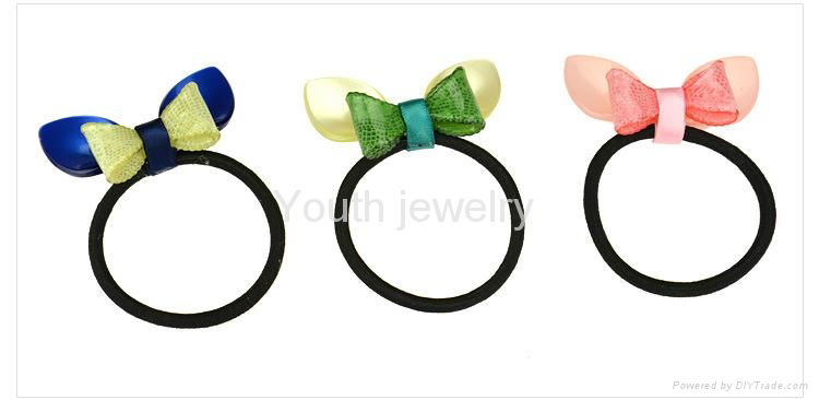 Beads Flower Hair Holder 4