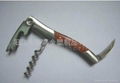 wood handle corkscrew