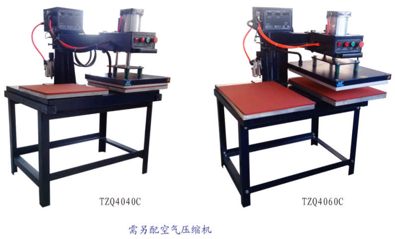 拓者双工位气动烫画机 3