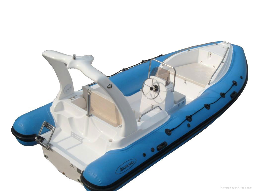 Rigid inflatable boat rib boat Fishing boat 4