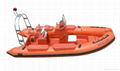 rib boat inflatable boat rescue boat Military patrol boat 3