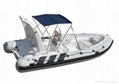 sports boat rib boat rigid inflatable boat