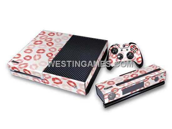 Crystal Epoxy Skin Sticker Colourful for XBOX ONE System + Wireless Controller  3