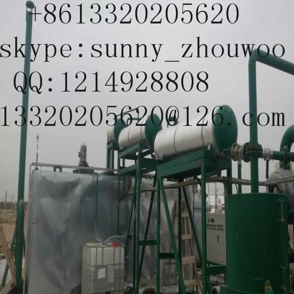 oil recycling equipment to base oil through vacuum distillation  3