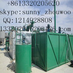 used lubricant oil recycling plant
