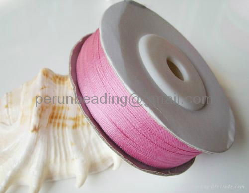 silk ribbon,100% pure silk taffeta ribbons for embroidery 2