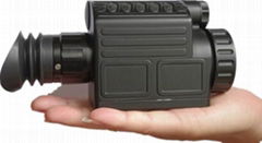 Multi-function handheld infrared thermal night vision scope