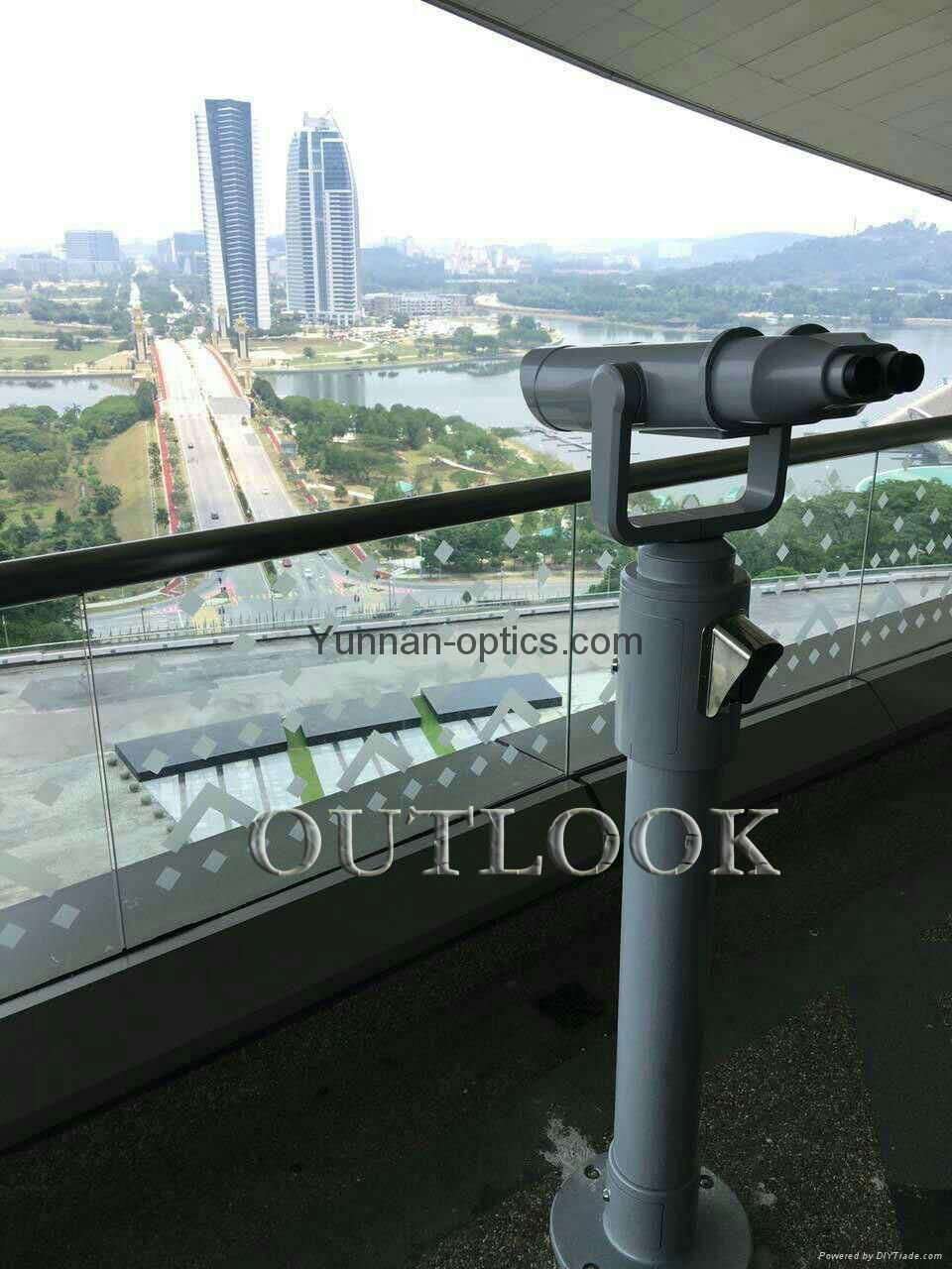 coin operated binoculars 25x100,sell well both at home and abroad