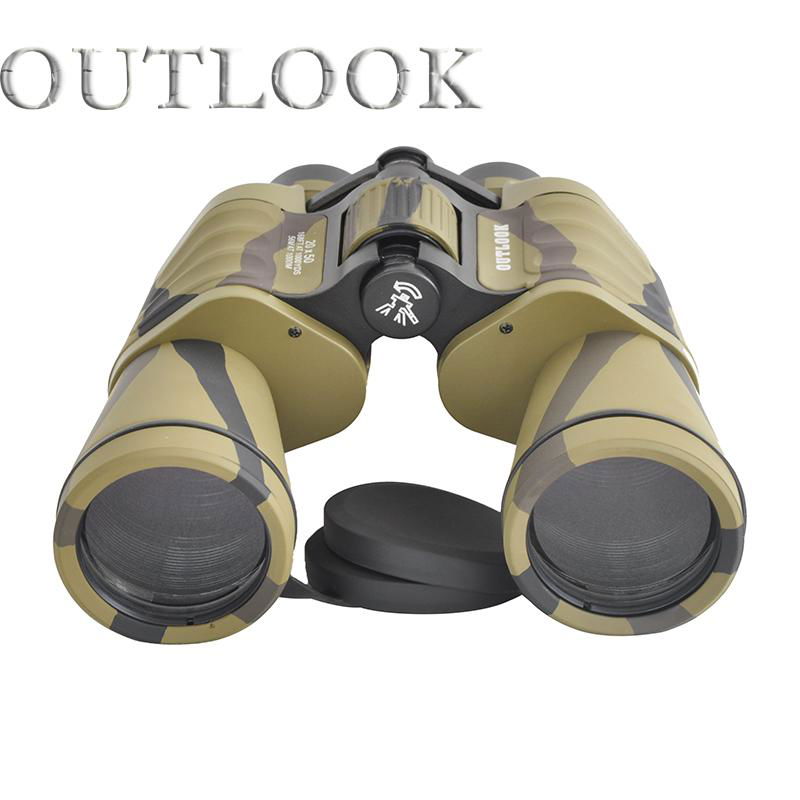 High power binoculars