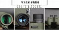 Military 7x50 waterproof binoculars with compass