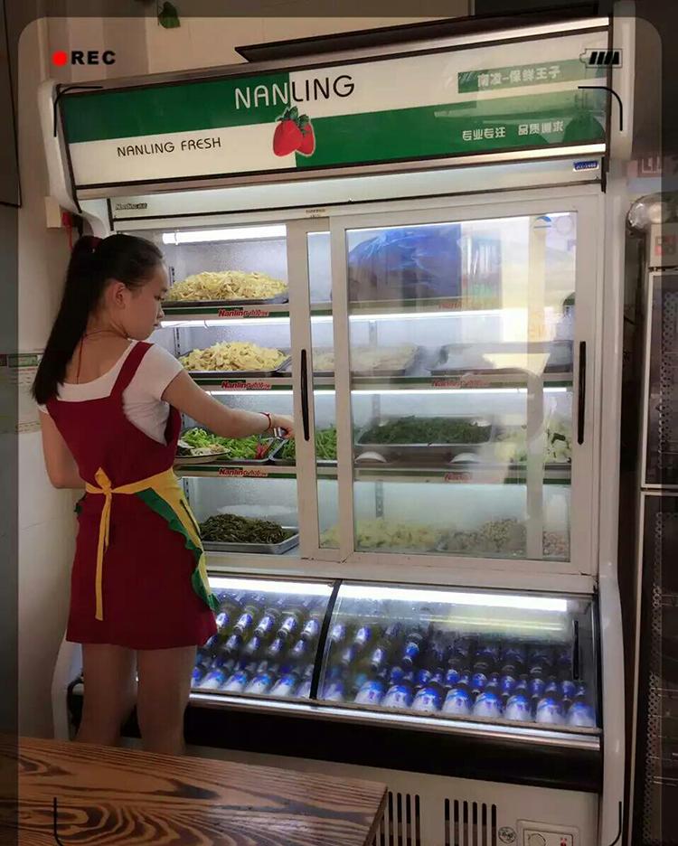 佛山百凌制冷設備廠1.4米點菜櫃 5
