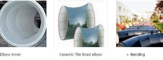 Ceramic Tile lined elbow