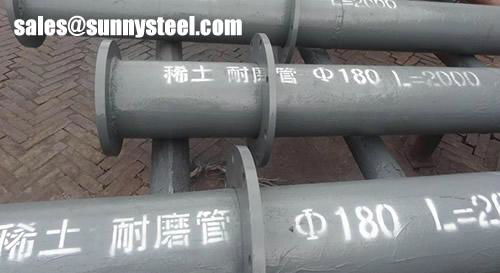 Rare Earth Alloy Wear-resisting Casting Pipe 3