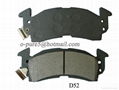 cadillac,chevrolet brake pads FMSI:d52