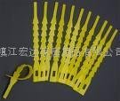 yellow plastic clipbands