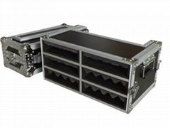 wireless microphone receiver flight rack