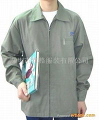 坪山工作服厂服制服工衣职业装