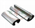 Stainless steel oval groove tube 5