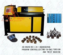 program controlled torsion and twist machine